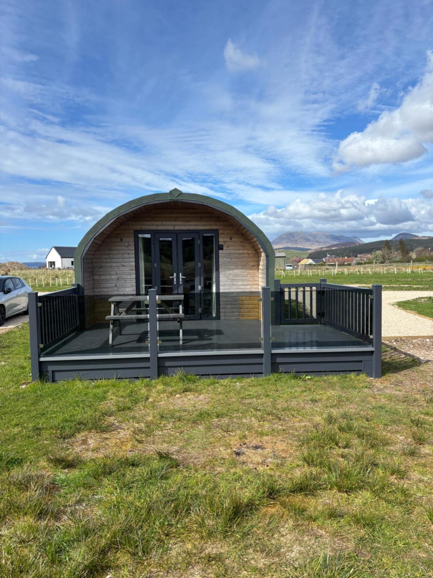 Kings Caves Glamping Hotell Torbeg Eksteriør bilde